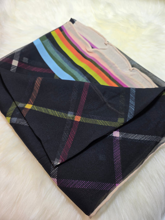 Foulard en Mousseline de soie d'Italie Modèle ON