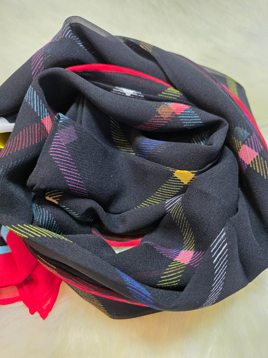 Foulard en Mousseline de soie d'Italie Modèle NR