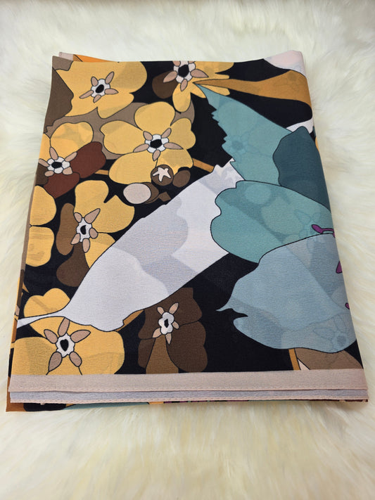 Foulard en Crêpe d'Italie 170×60 cm Modèle NJ