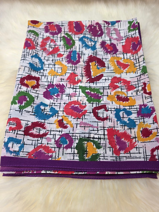 Foulard en Crêpe d'Italie 170×60 cm Modèle MB