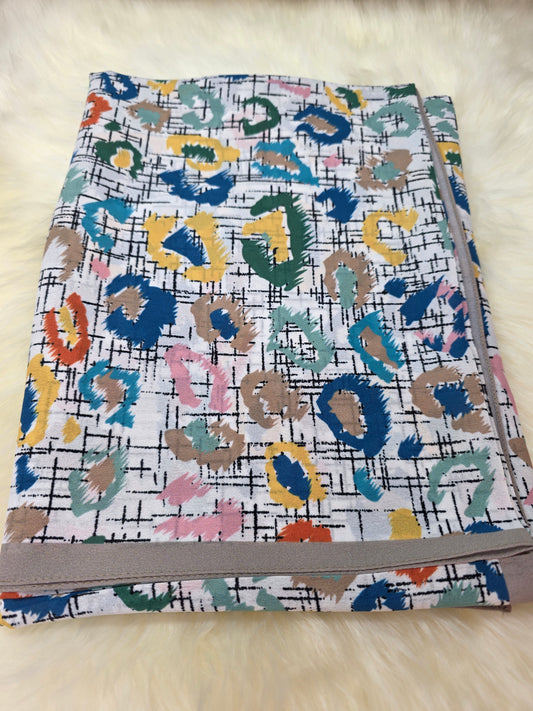 Foulard en Crêpe d'Italie 170×60 cm Modèle BV