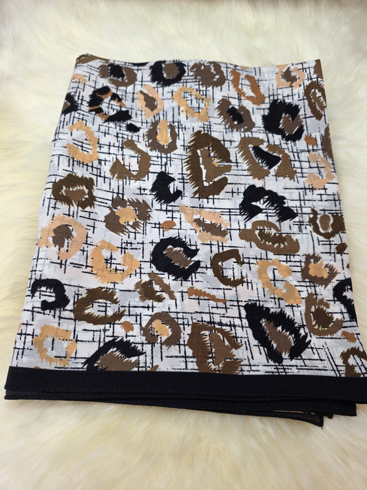 Foulard en Crêpe d'Italie 170×60 cm Modèle NB