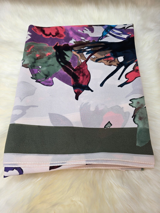 Foulard en Crêpe d'Italie 170×60 cm Modèle HR