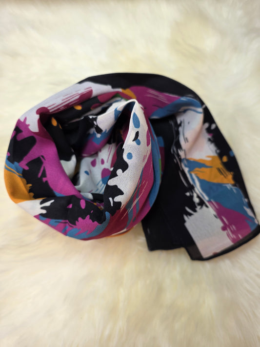 Foulard en Crêpe d'Italie 170×60 cm Modèle BR