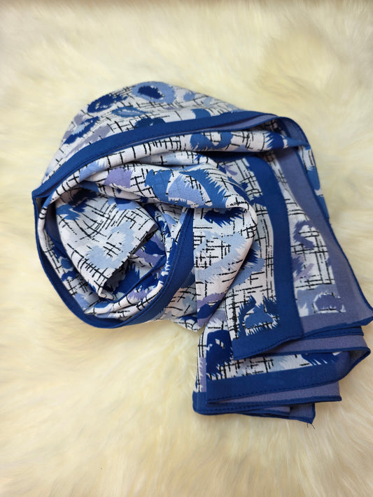 Foulard en Crêpe d'Italie 170×60 cm Modèle BB
