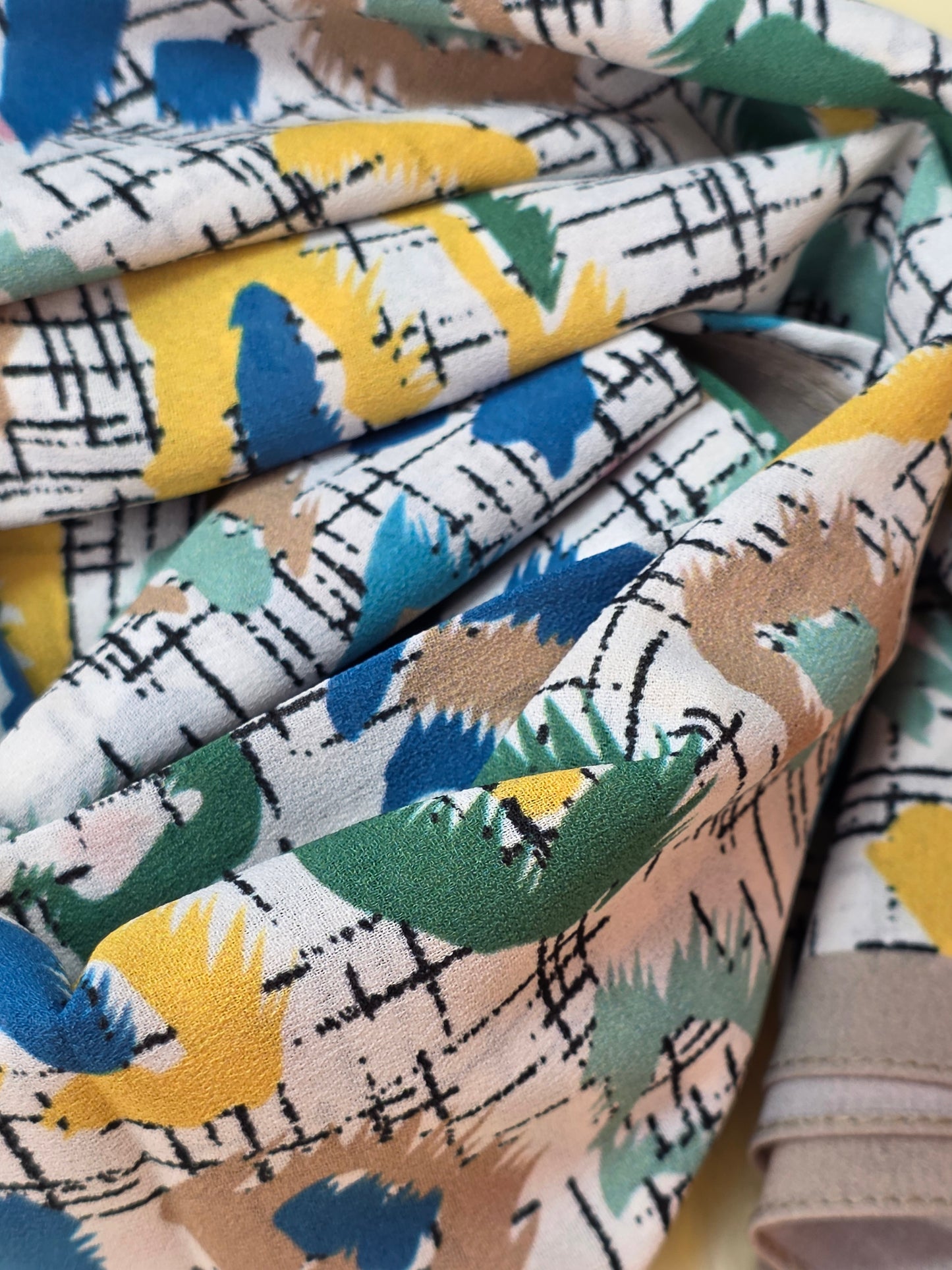Foulard en Crêpe d'Italie 170×60 cm Modèle BV