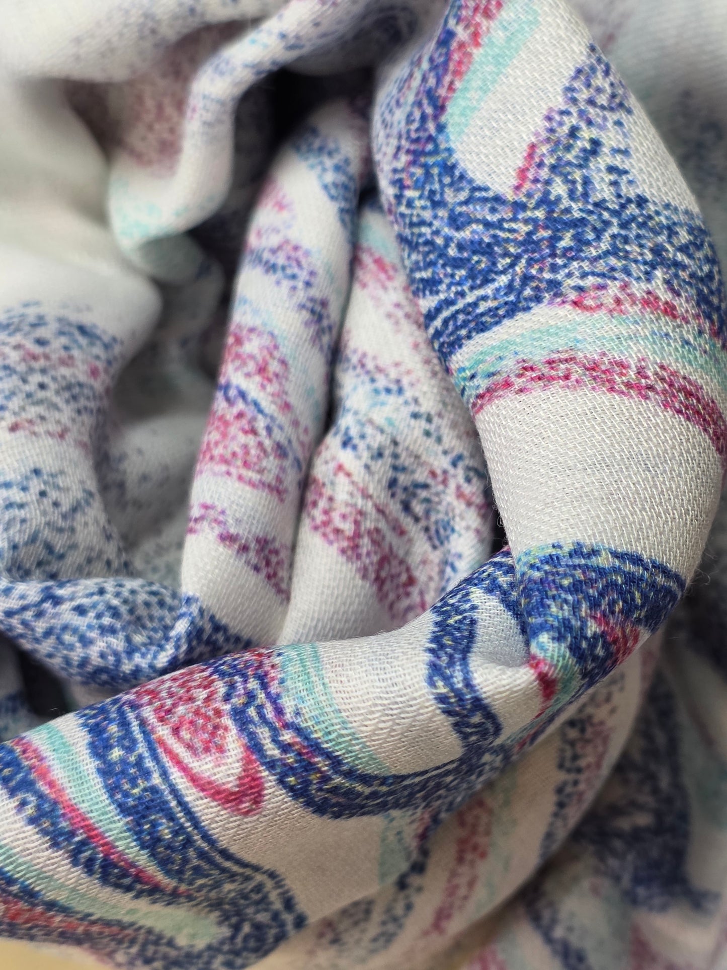 Foulard en Fil Égyptien 170×60 cm B06