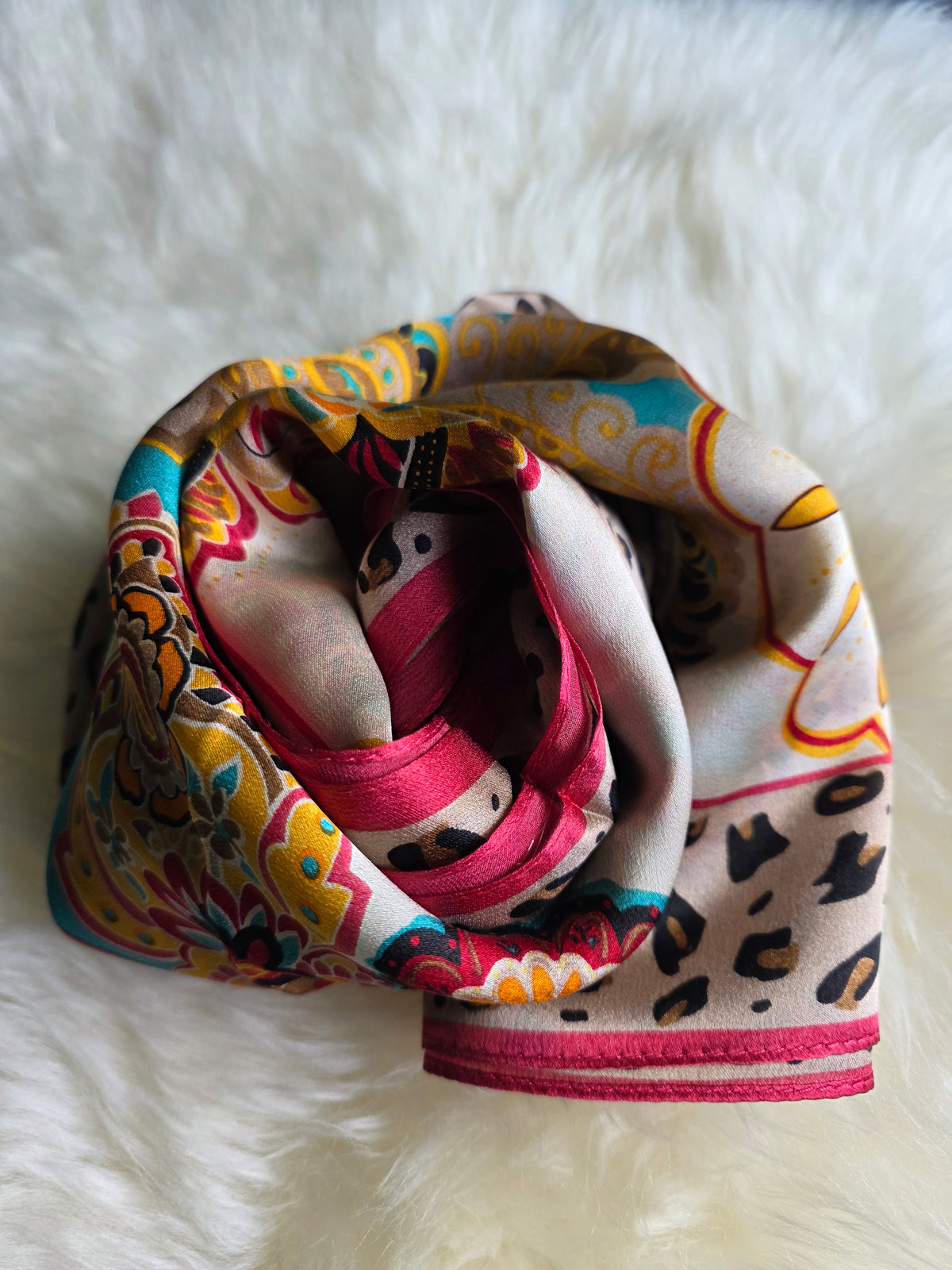 Foulard Soie Premium – Rectangle 170 x 60 cm