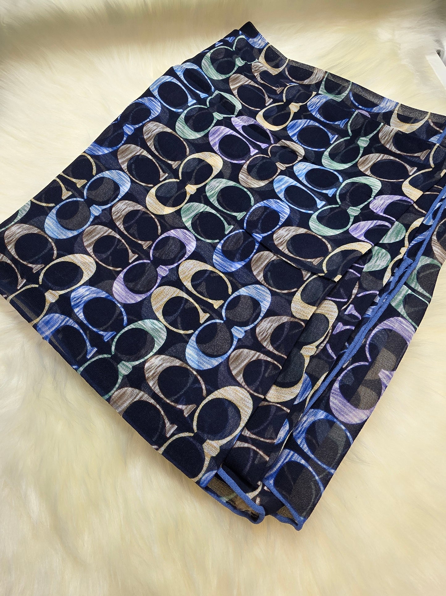 Foulard en Mousseline de soie d'Italie Modèle BN