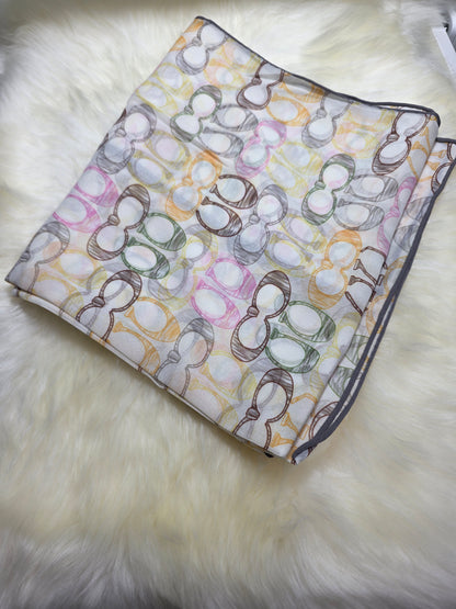 Foulard en Mousseline de soie d'Italie Modèle BN
