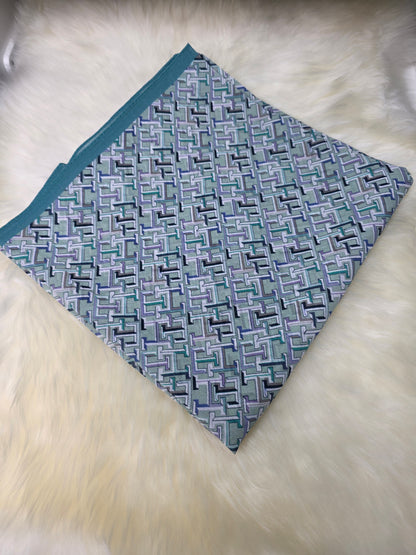 Foulard en Crêpe d'Italie Opaque 170×60 cm Modèle TM