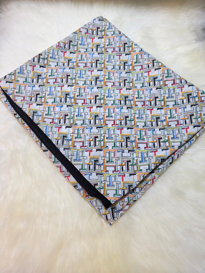 Foulard en Crêpe d'Italie Opaque 170×60 cm Modèle TM