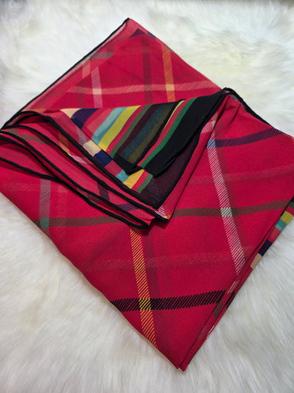 Foulard en Mousseline de soie d'Italie Modèle RJ