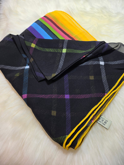 Foulard en Mousseline de soie d'Italie Modèle NJ