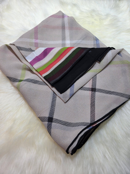 Foulard en Mousseline de soie d'Italie Modèle BB