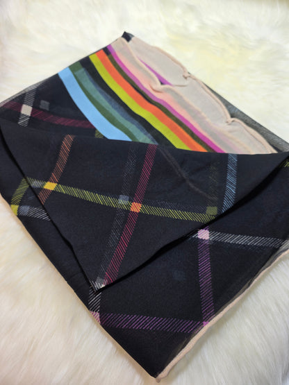 Foulard en Mousseline de soie d'Italie Modèle ON
