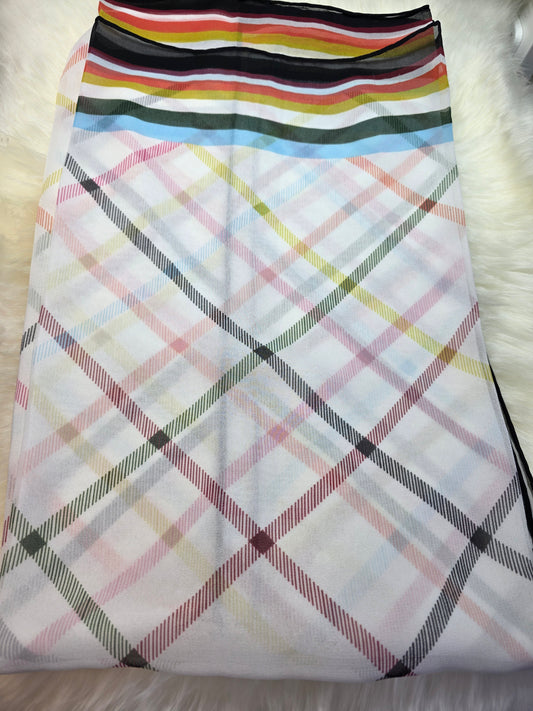 Foulard en Mousseline de soie d'Italie Modèle BT