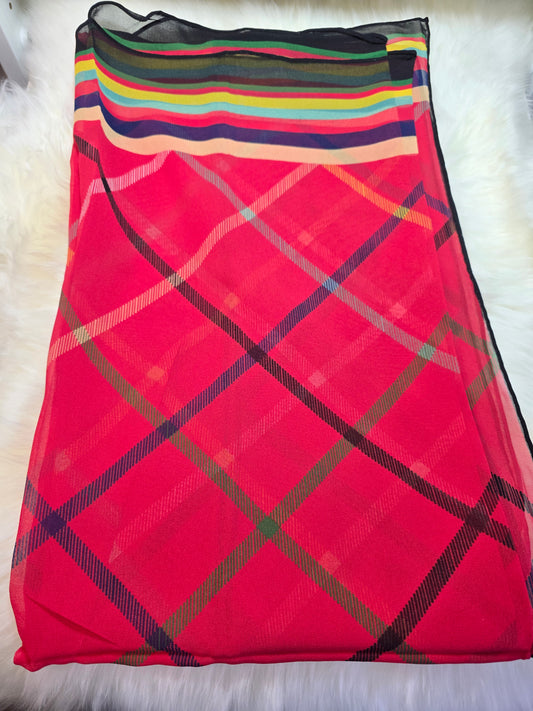 Foulard en Mousseline de soie d'Italie Modèle RJ