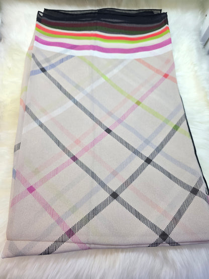 Foulard en Mousseline de soie d'Italie Modèle BB