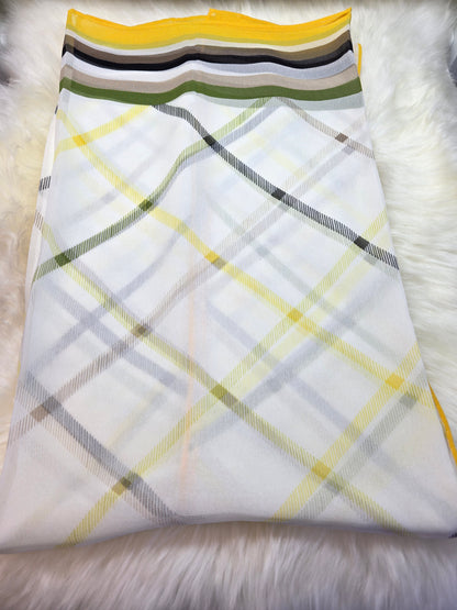Foulard en Mousseline de soie d'Italie Modèle BJ
