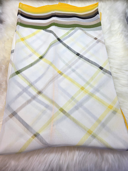 Foulard en Mousseline de soie d'Italie Modèle BJ