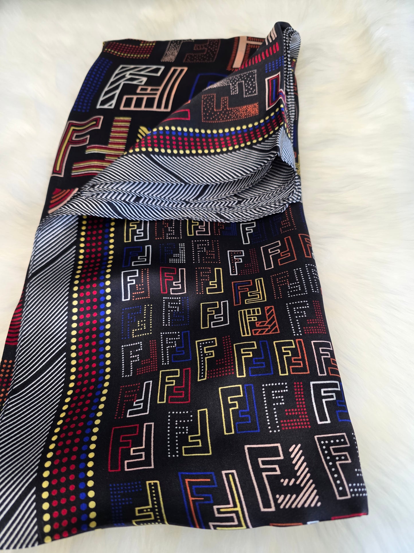 Foulard Soie Premium – Rectangle 170 x 60 cm Multicolore