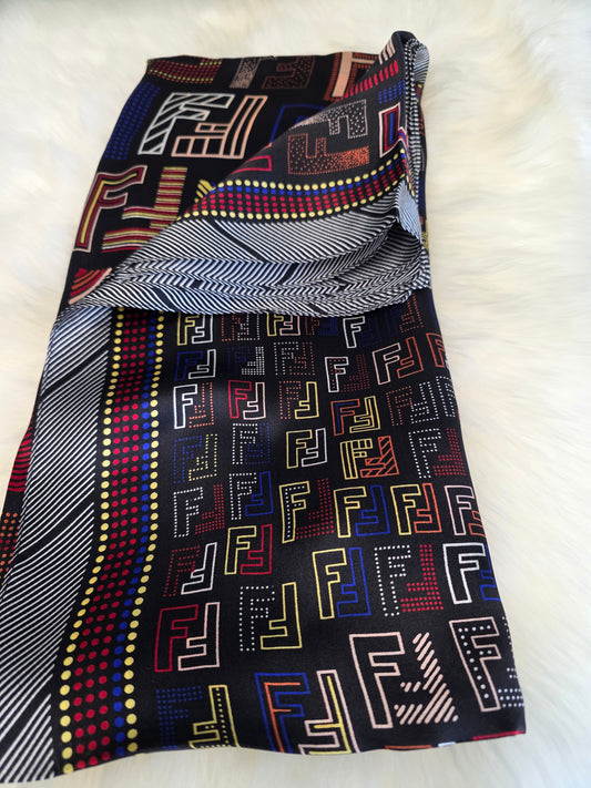Foulard Soie Premium – Rectangle 170 x 60 cm Multicolore