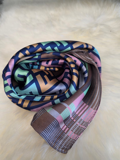 Foulard Soie Premium – Rectangle 170 x 60 cm Multicolore