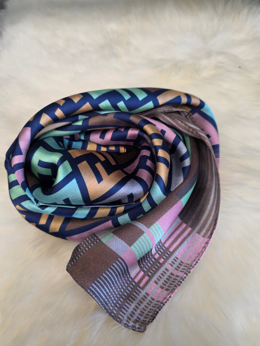 Foulard Soie Premium – Rectangle 170 x 60 cm Multicolore