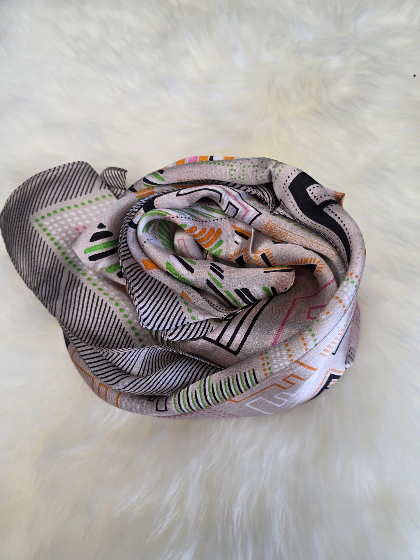 Foulard Soie Premium – Rectangle 170 x 60 cm Multicolore
