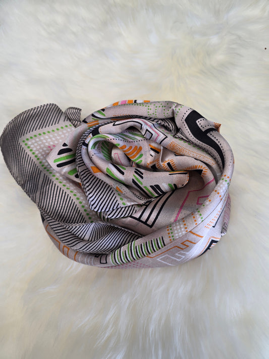 Foulard Soie Premium – Rectangle 170 x 60 cm Multicolore