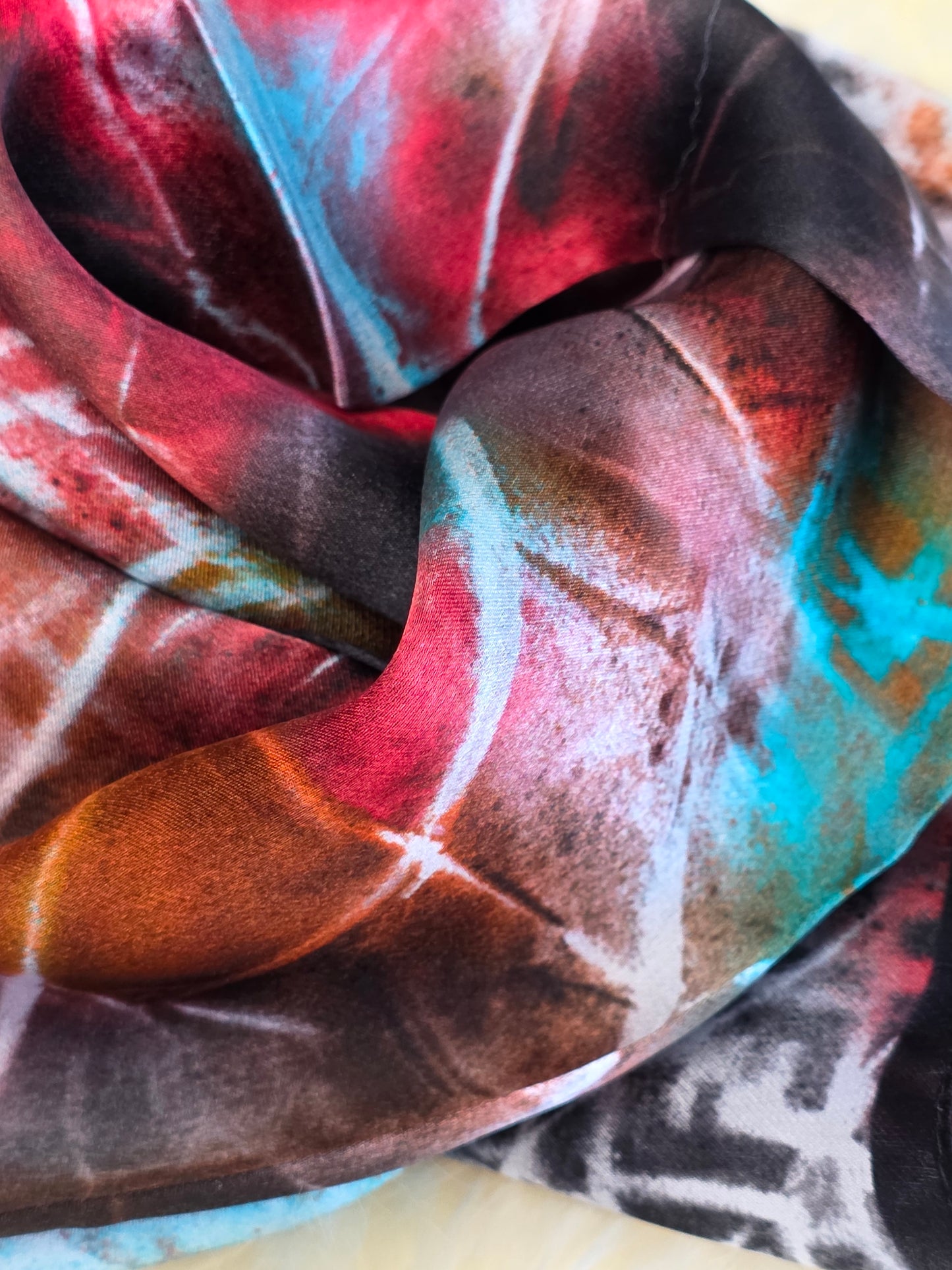 Foulard Soie Premium – Rectangle 170 x 60 cm Multicolore