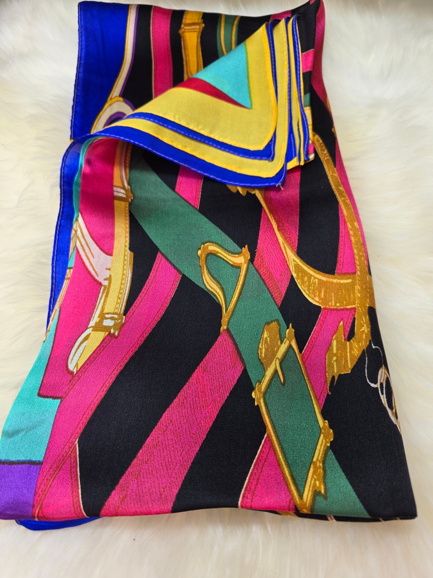 Foulard Soie Premium – Rectangle 170 x 60 cm Coloré