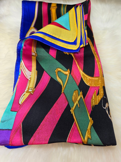 Foulard Soie Premium – Rectangle 170 x 60 cm Coloré