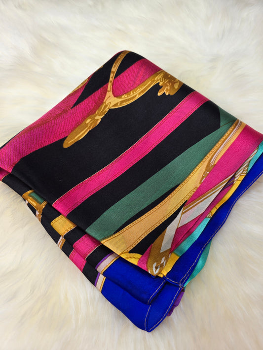 Foulard Soie Premium – Rectangle 170 x 60 cm Coloré
