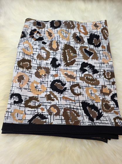 Foulard en Crêpe d'Italie 170×60 cm Modèle NB