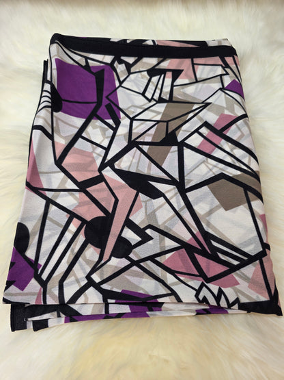 Foulard en Crêpe d'Italie 170×60 cm Modèle BT