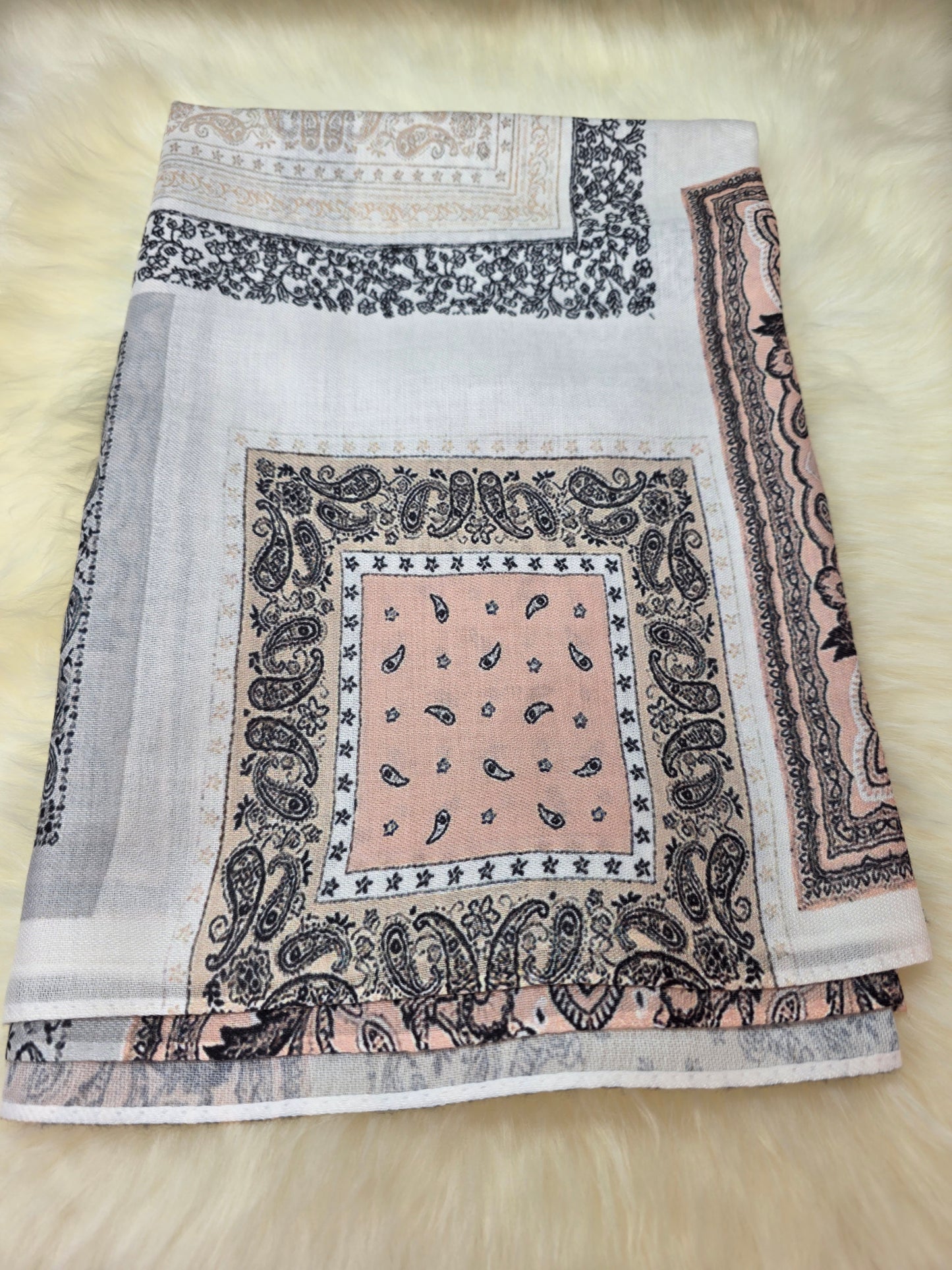 Foulard en Fil Égyptien 170×60 cm