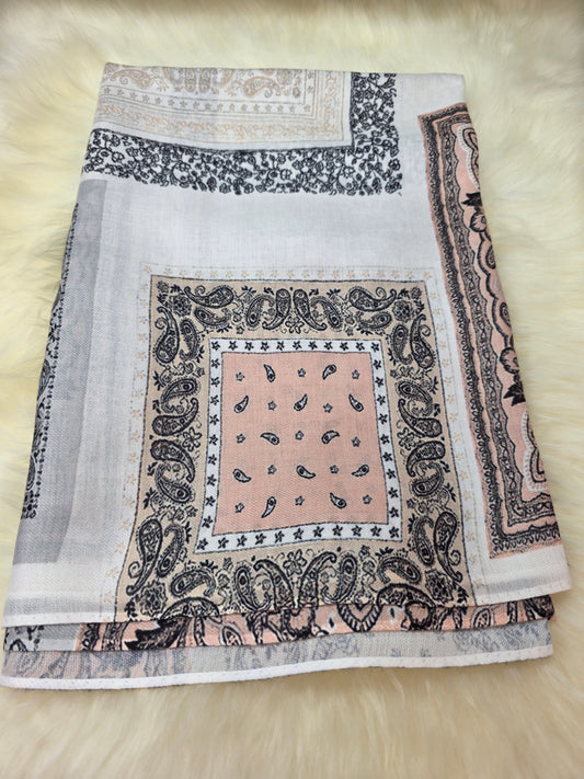 Foulard en Fil Égyptien 170×60 cm