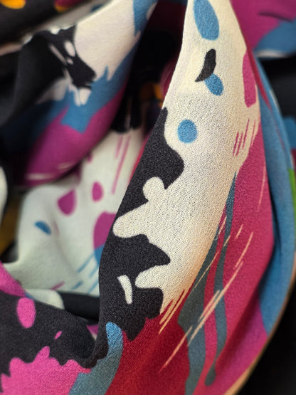 Foulard en Crêpe d'Italie 170×60 cm Modèle BR