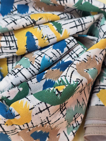 Foulard en Crêpe d'Italie 170×60 cm Modèle BV