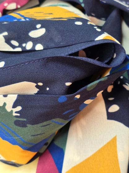 Foulard en Crêpe d'Italie 170×60 cm Modèle BR
