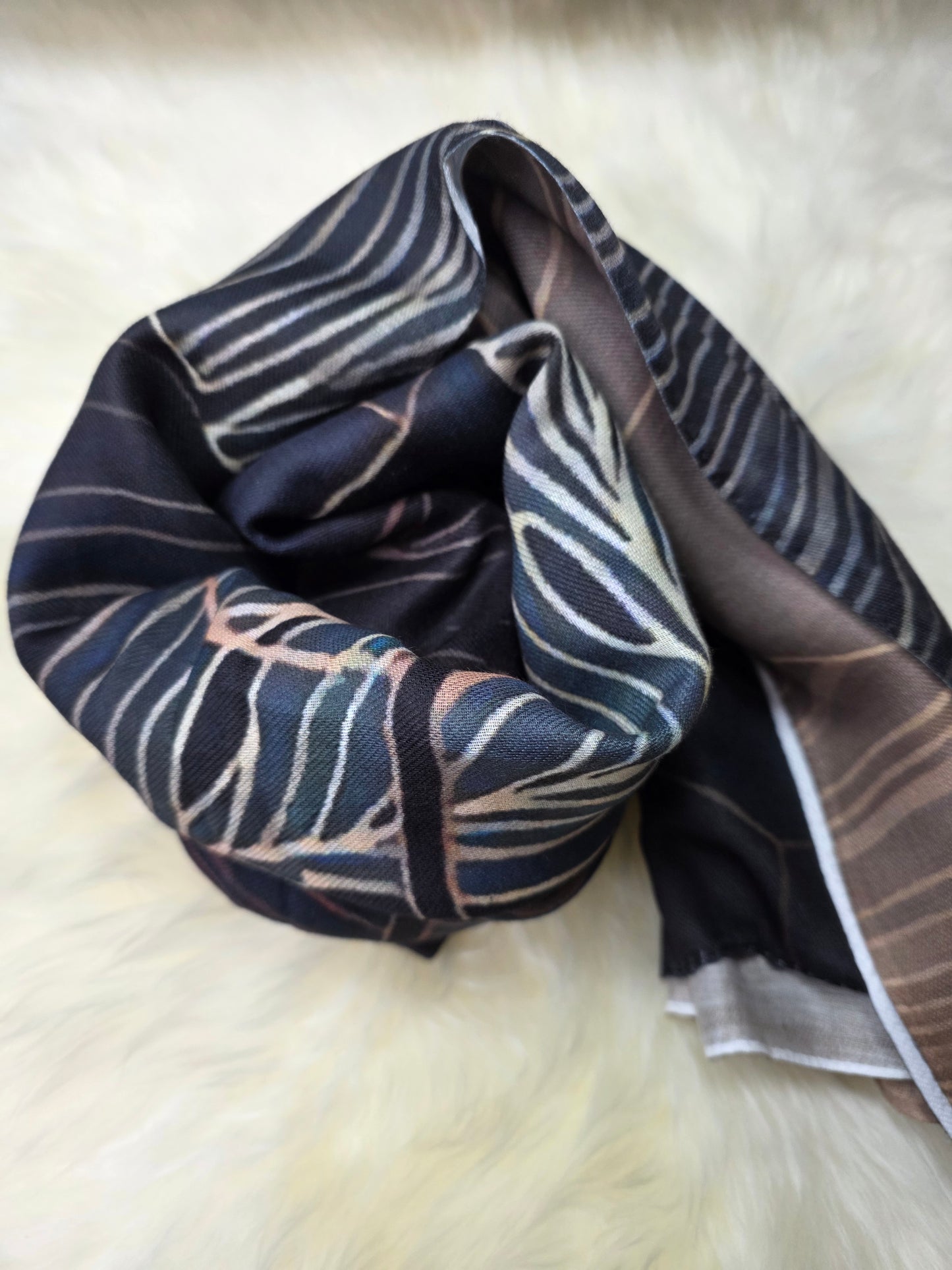 Egyptian Yarn Scarf 170×60 cm B21