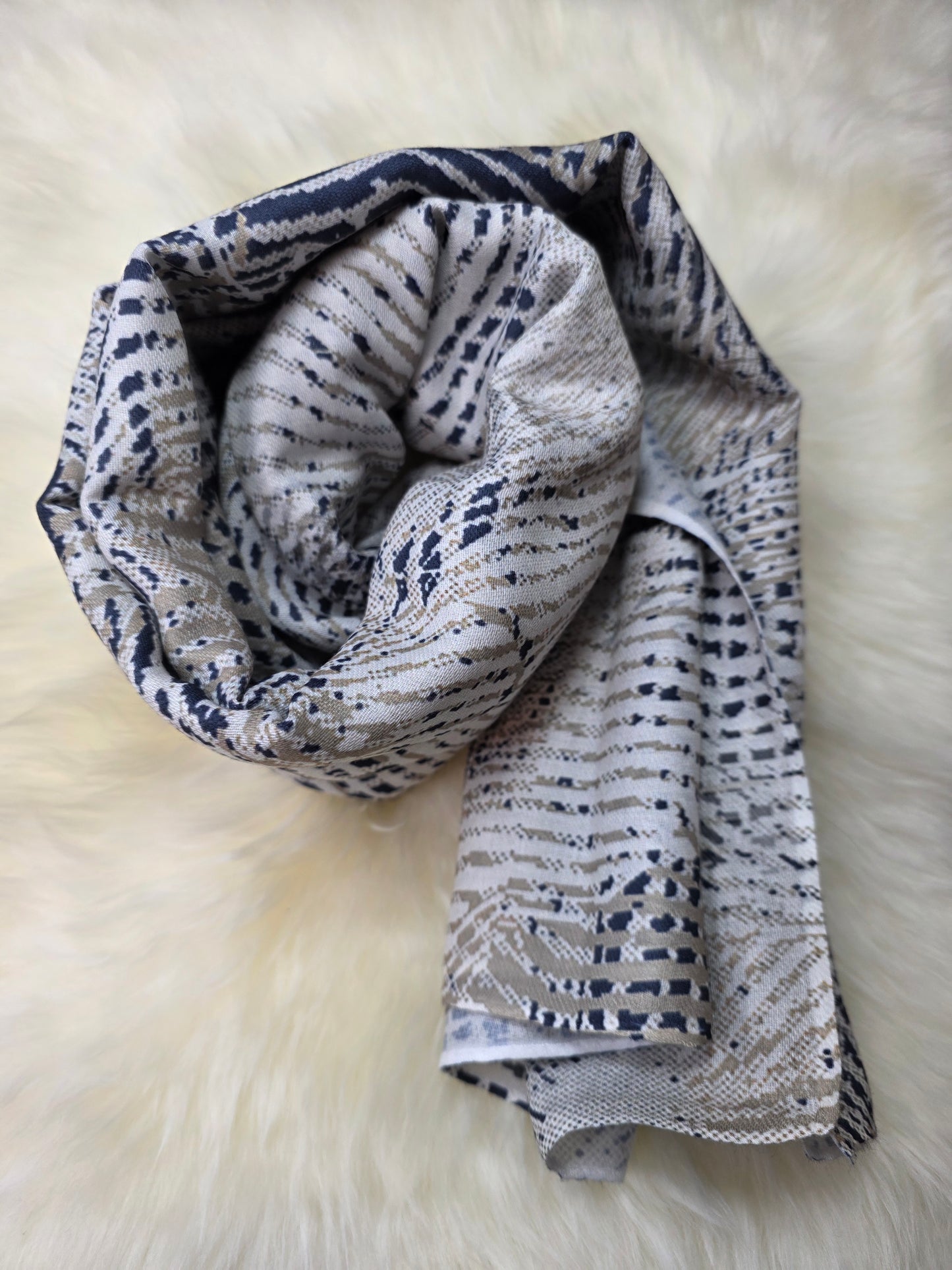 Foulard en Fil Égyptien 170×60 cm B03