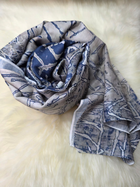 Foulard en Fil Égyptien 170×60 cm B13