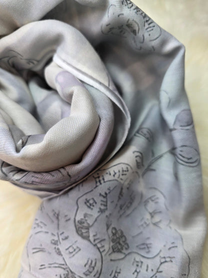 Egyptian Yarn Scarf 170×60 cm B26