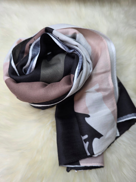 Egyptian Yarn Scarf 170×60 cm B16