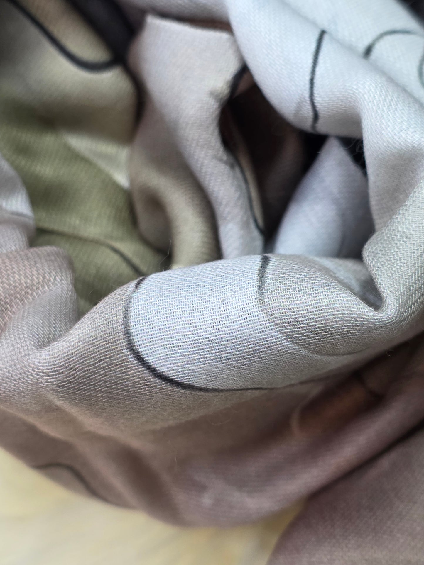 Egyptian Yarn Scarf 170×60 cm B14