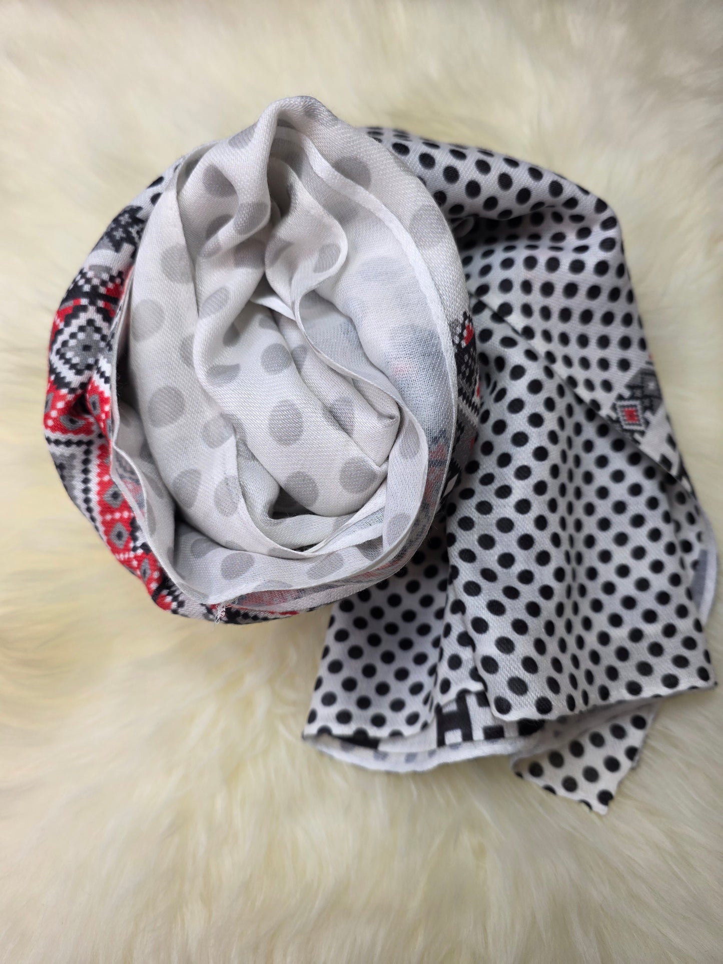 Egyptian Yarn Scarf 170×60 cm B17