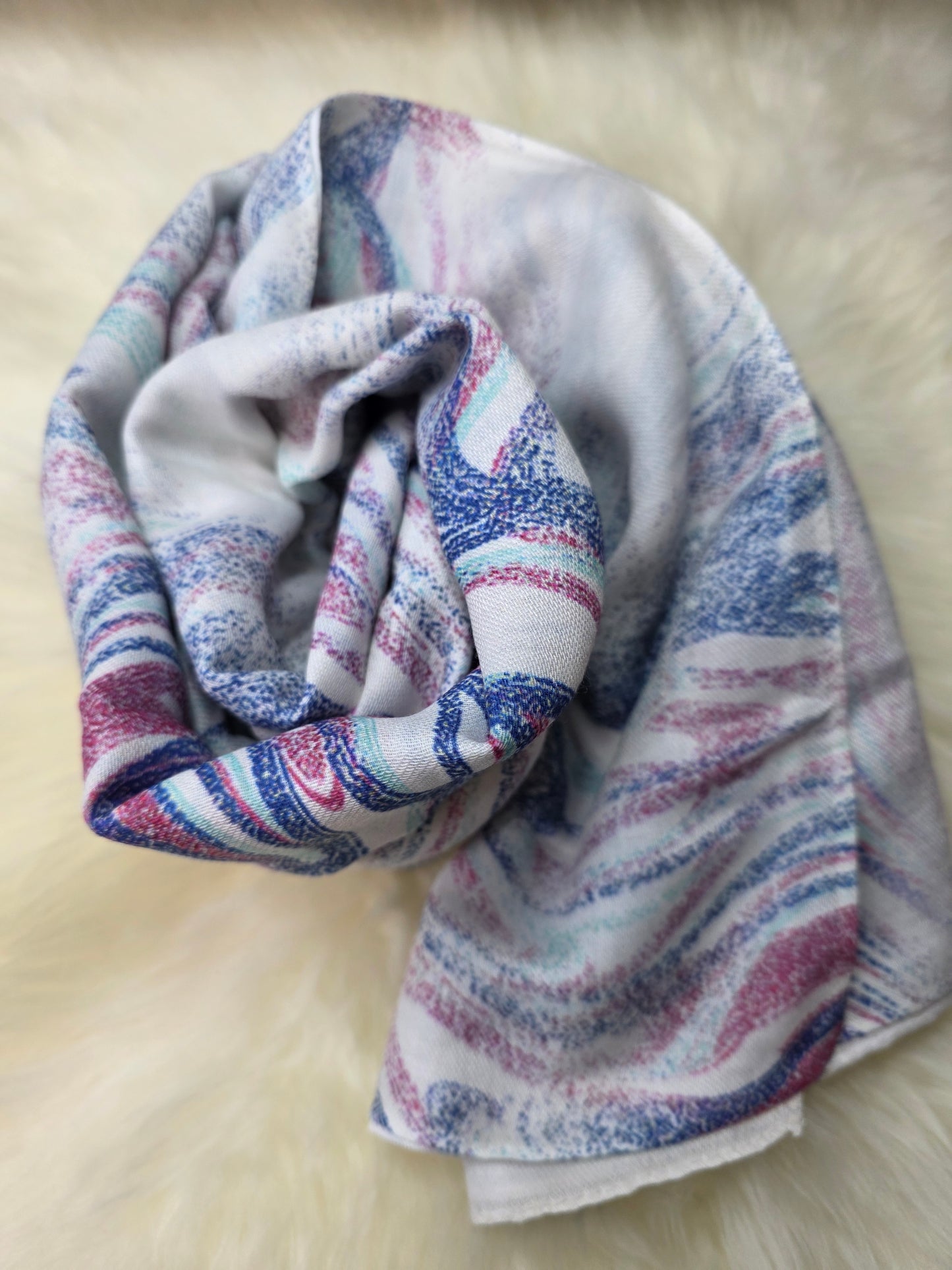 Foulard en Fil Égyptien 170×60 cm B06